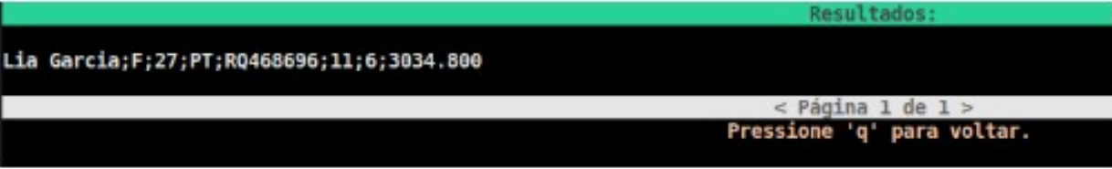 Query Example Result