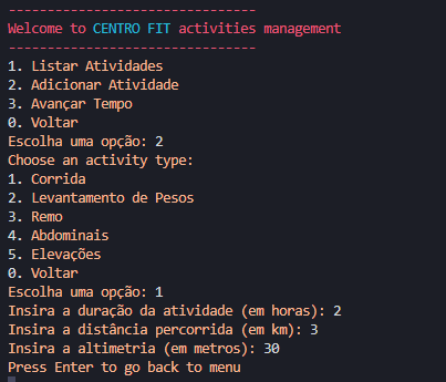 Registing an Activity